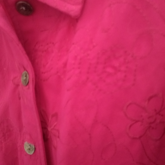 vintage pick button up long sleeve - Picture 3 of 3